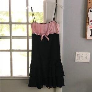 Little black/ pink cocktail dress